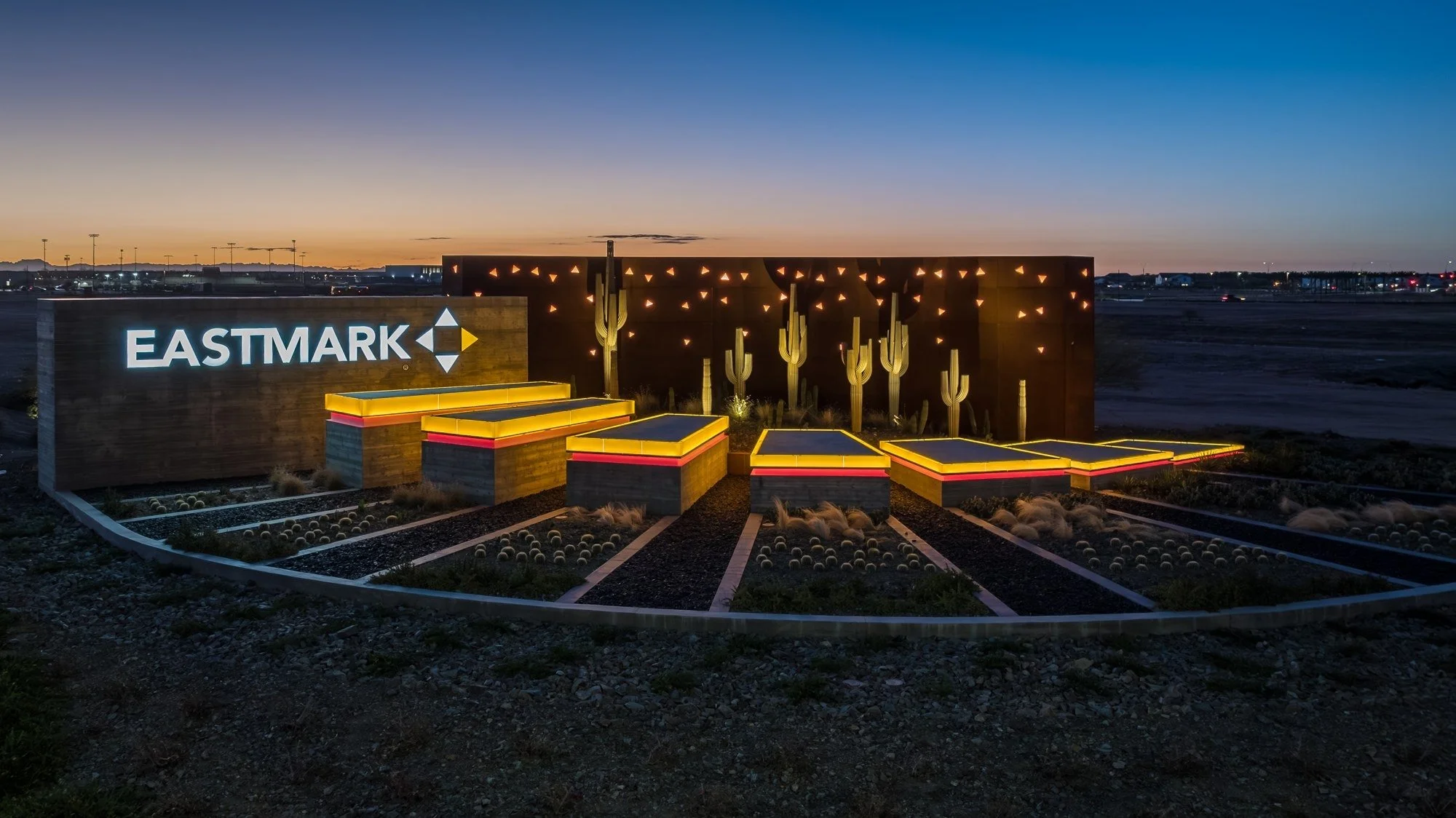 Eastmark Entry Monument in Mesa, Arizona — project view 10