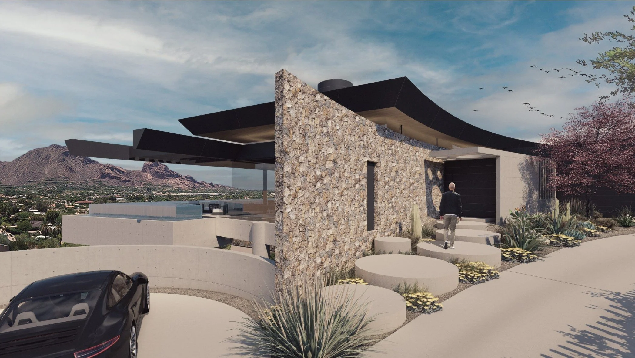 Desert Sky Residence in Phoenix, Arizona — project view 2