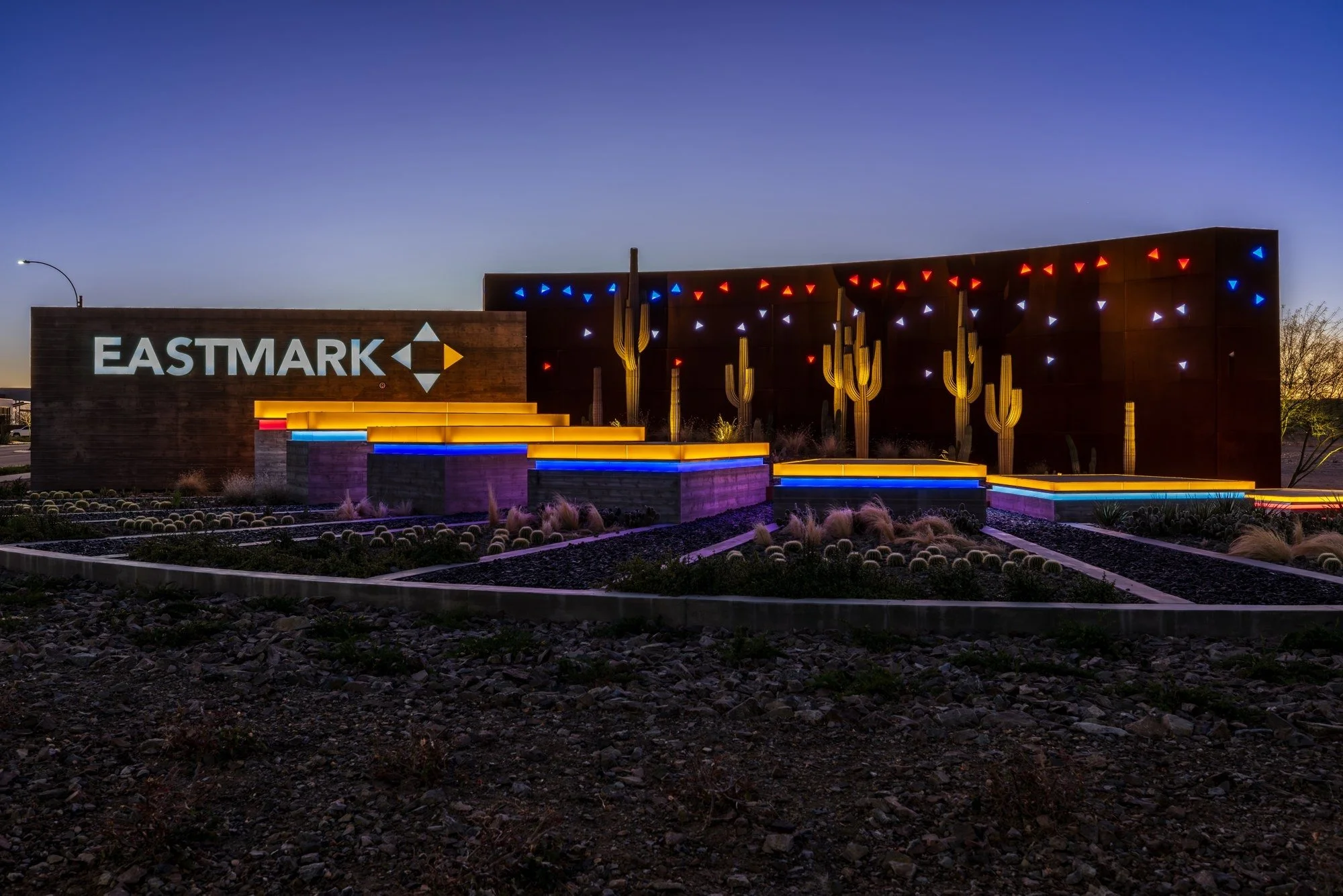 Eastmark Entry Monument in Mesa, Arizona — project view 7
