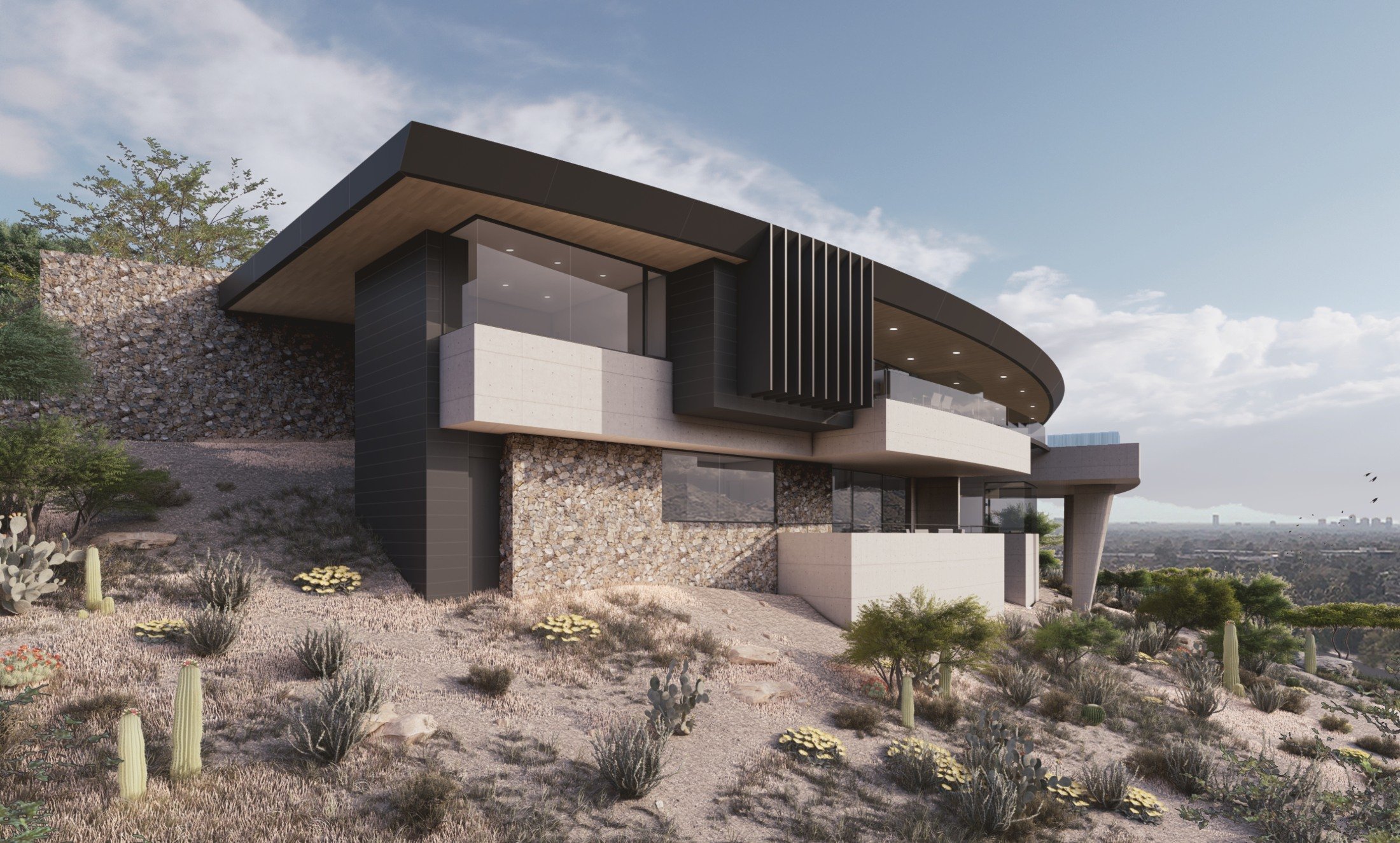 Desert Sky Residence in Phoenix, Arizona — project view 1