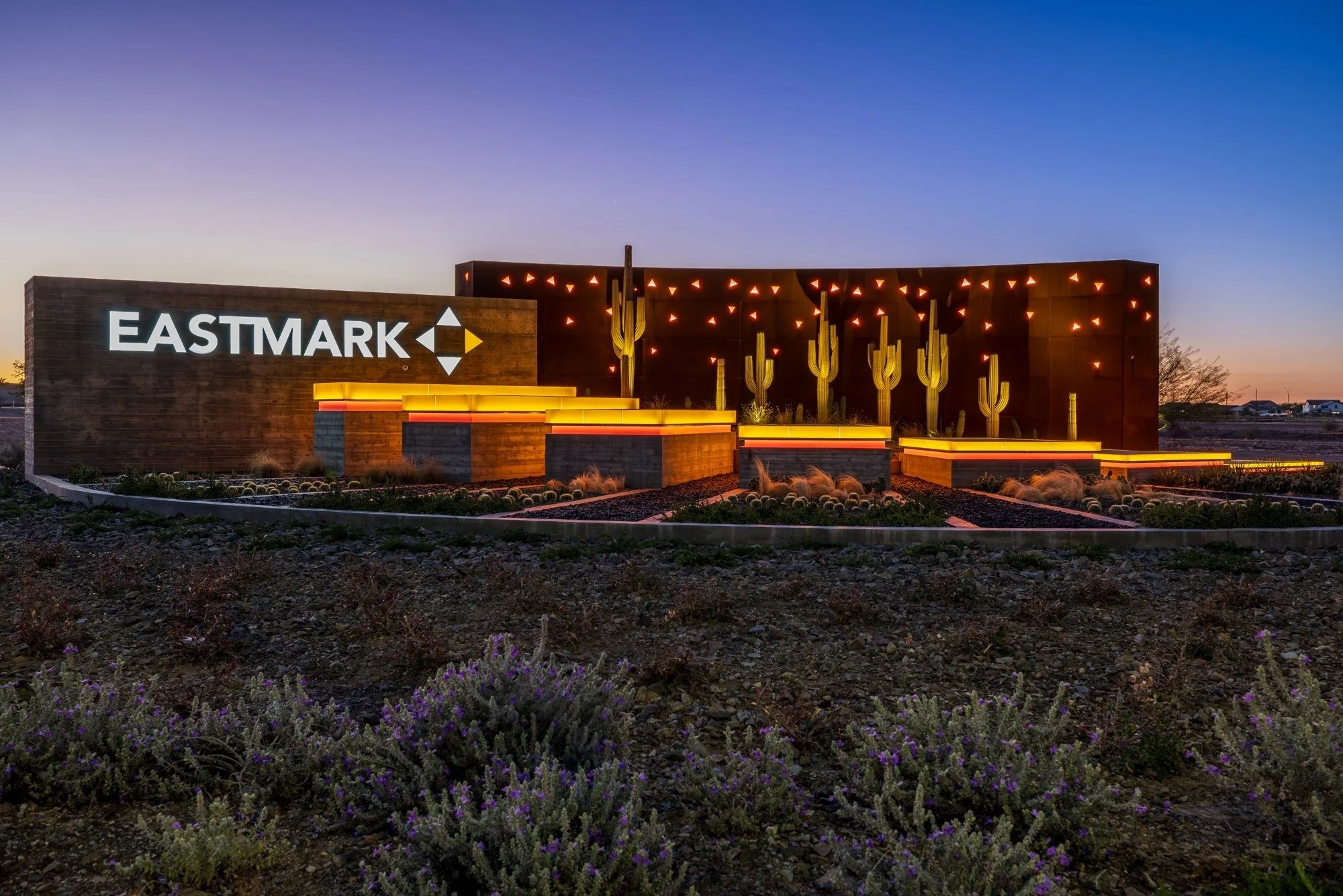 Eastmark Entry Monument in Mesa, Arizona — project view 4