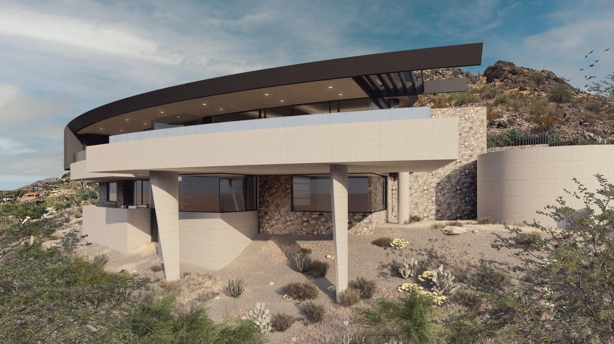 Desert Sky Residence in Phoenix, Arizona — project view 3
