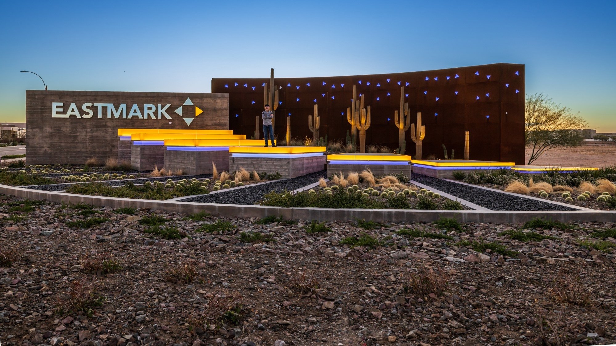 Eastmark Entry Monument in Mesa, Arizona — project view 8