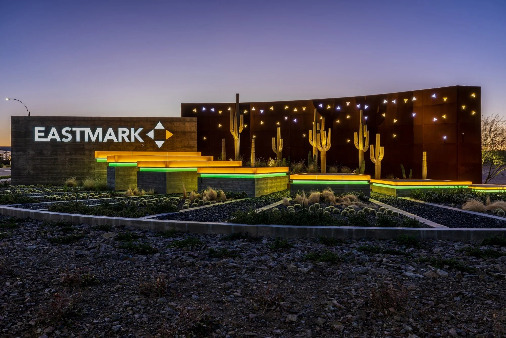 Eastmark Entry Monument in Mesa, Arizona — project view 6