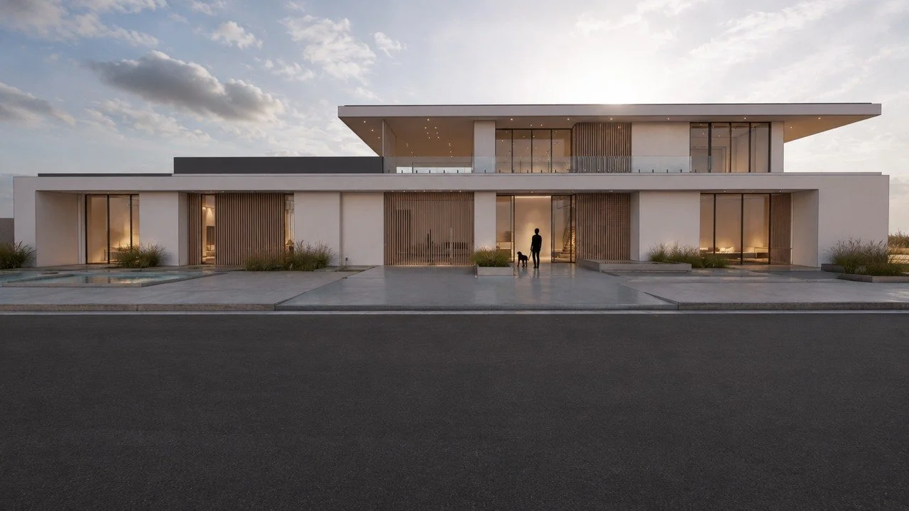 Twin Acres Residence in Gilbert, Arizona — project view 1