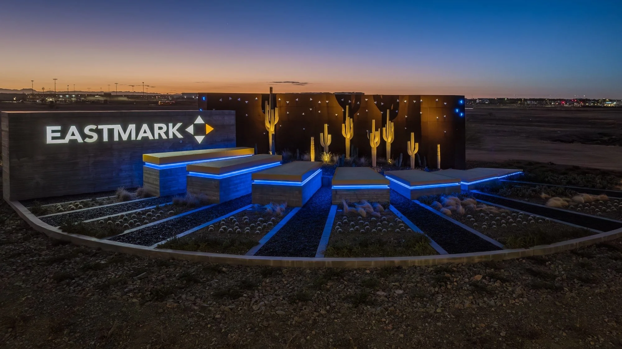 Eastmark Entry Monument in Mesa, Arizona — project view 9