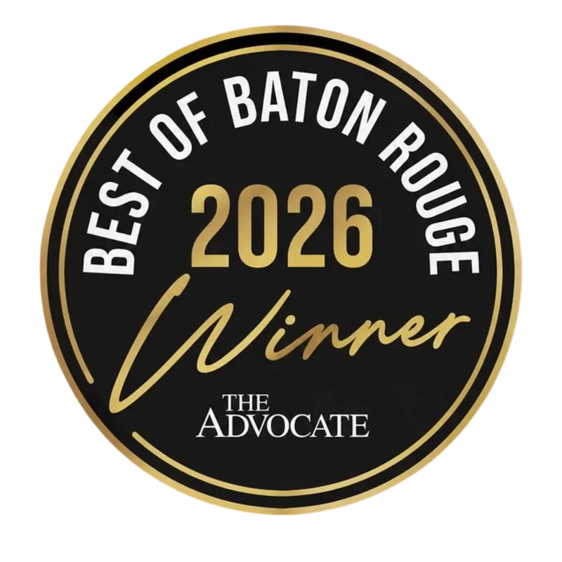 2026 Best of Baton Rouge gold award badge