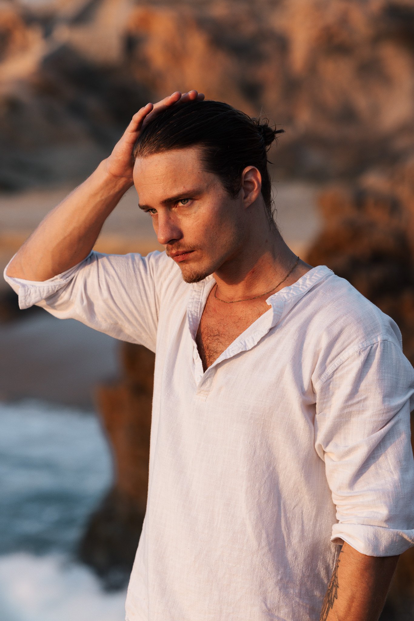 Editorial hair on location by Sarah Potempa