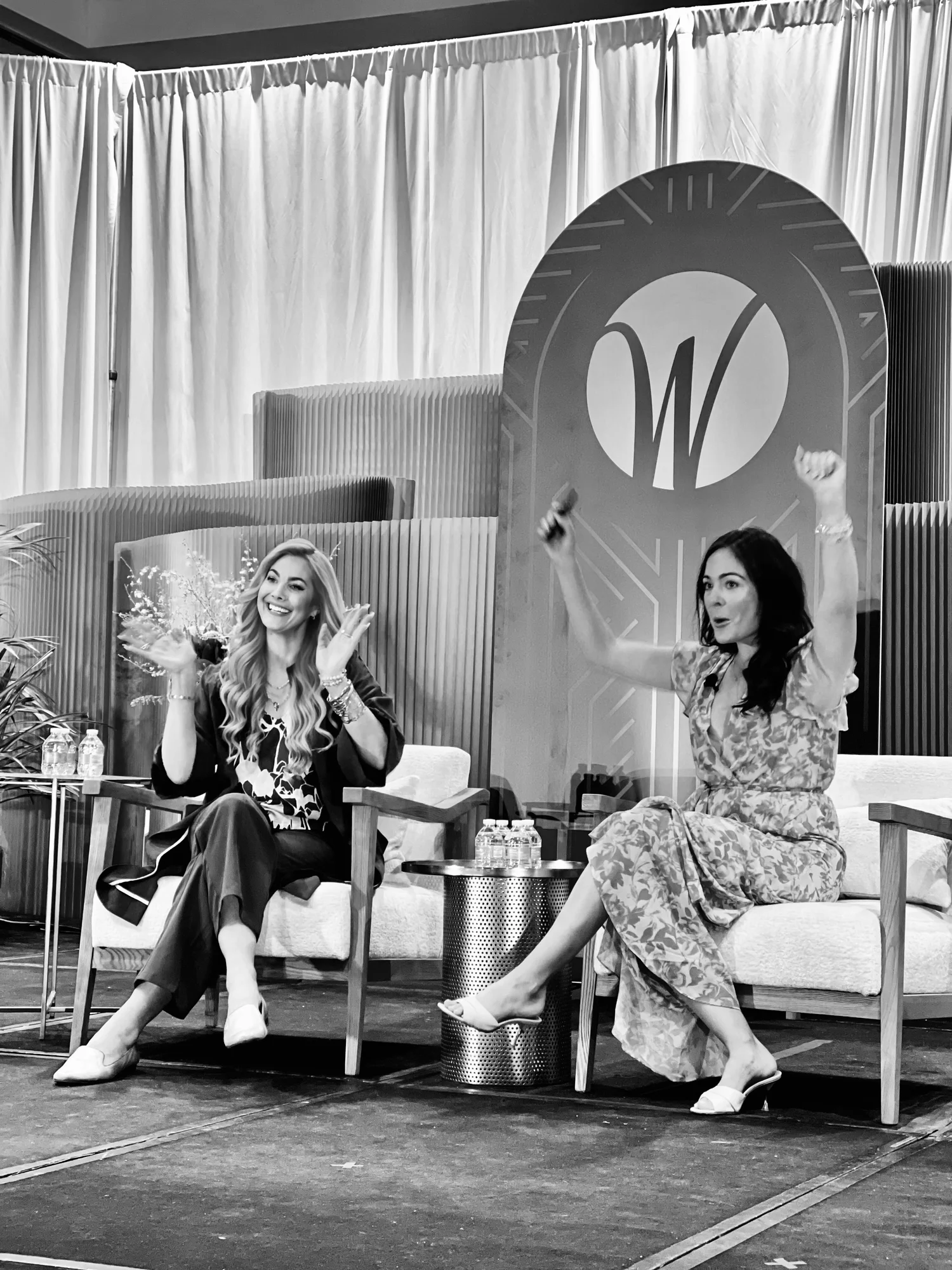 Sarah Potempa speaking on a panel