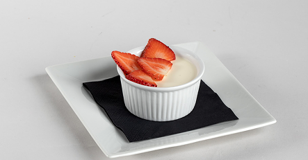 Dessert on a plate