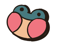 illustrated frog icon