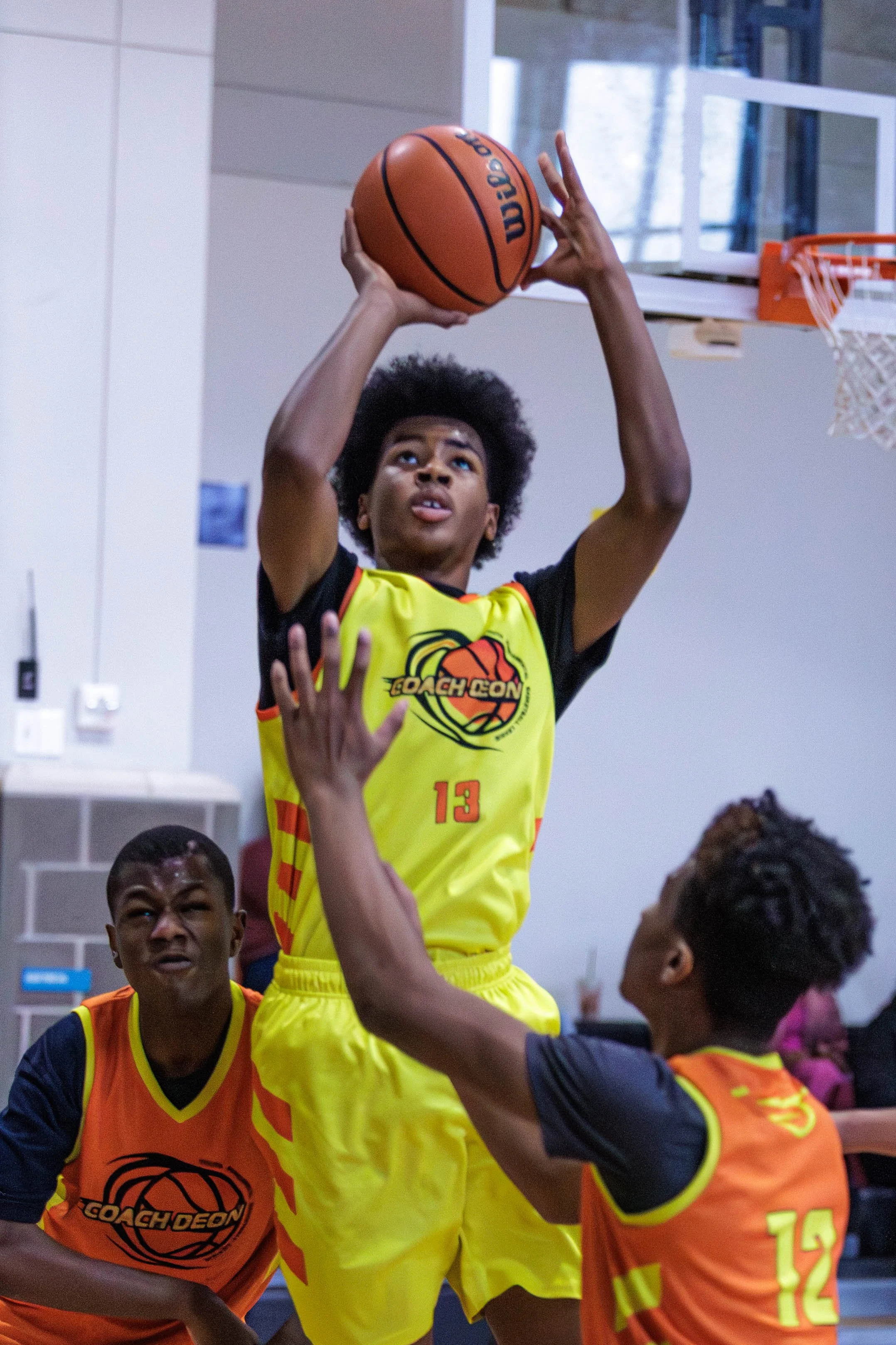 Boys Inspire basketball development and competition in The Woodlands.