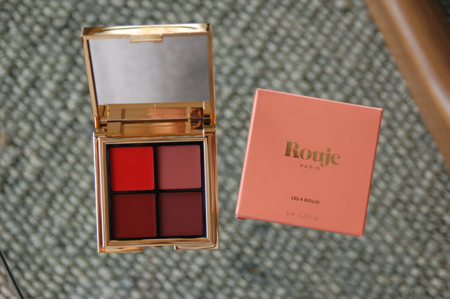 REVIEW: Rouje Paris 'Les 4 Rouge' Lipstick Palette — UN BALLO IN MASCARA
