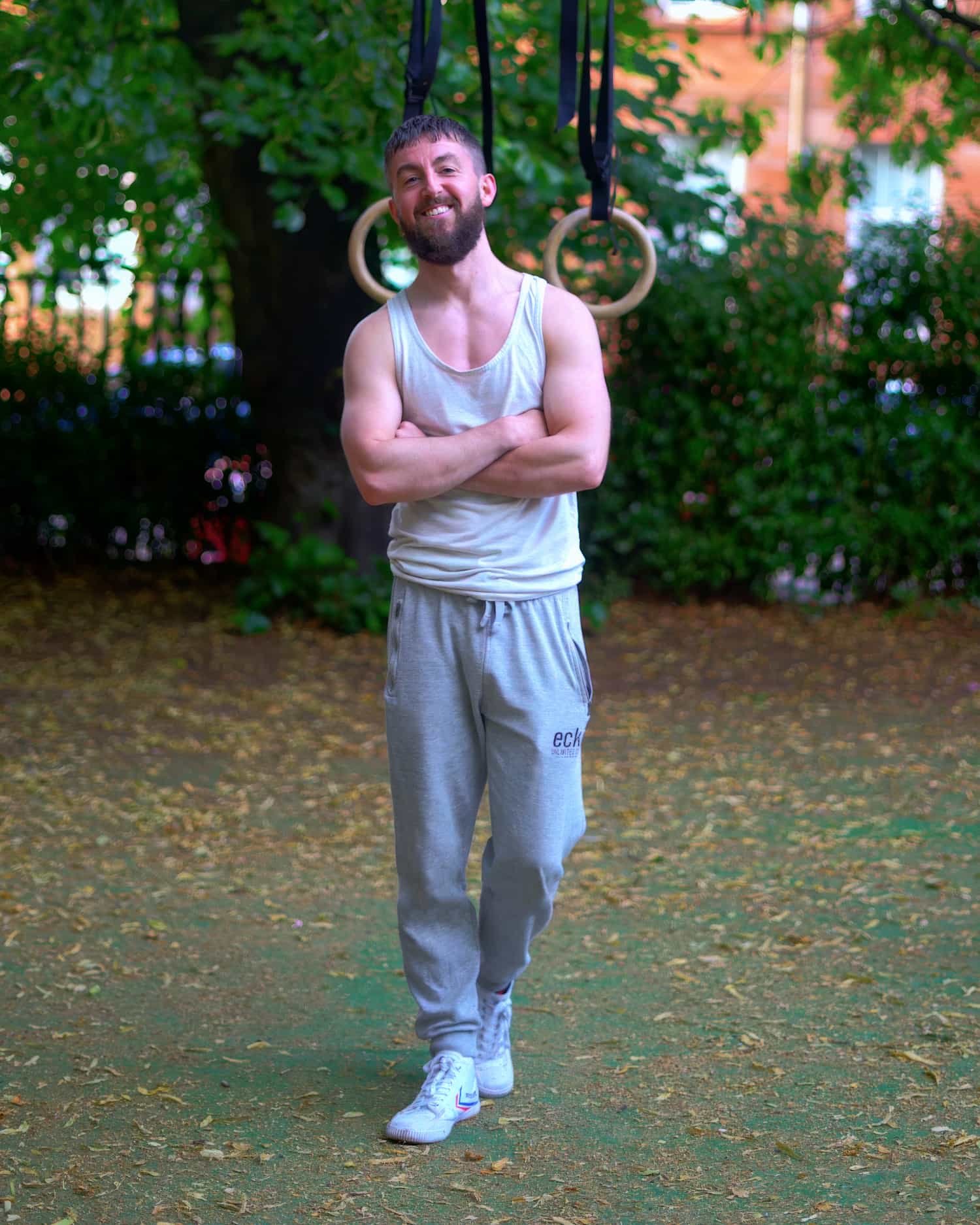 Personal trainer Patrick, founder of Euphonic Health, Glasgow.