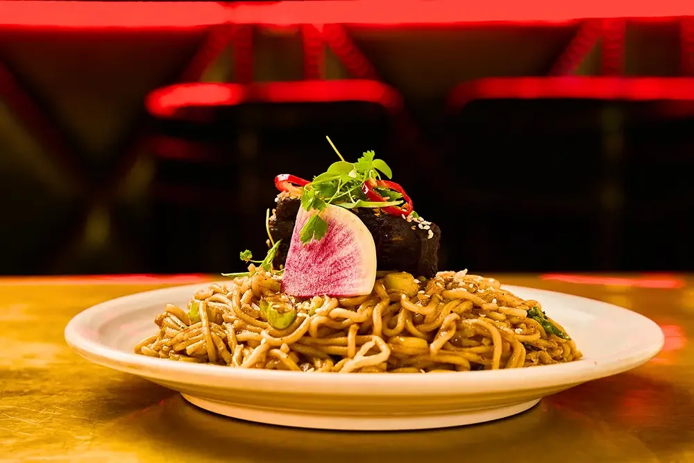 Sticky Short Rib Sesame Noodles