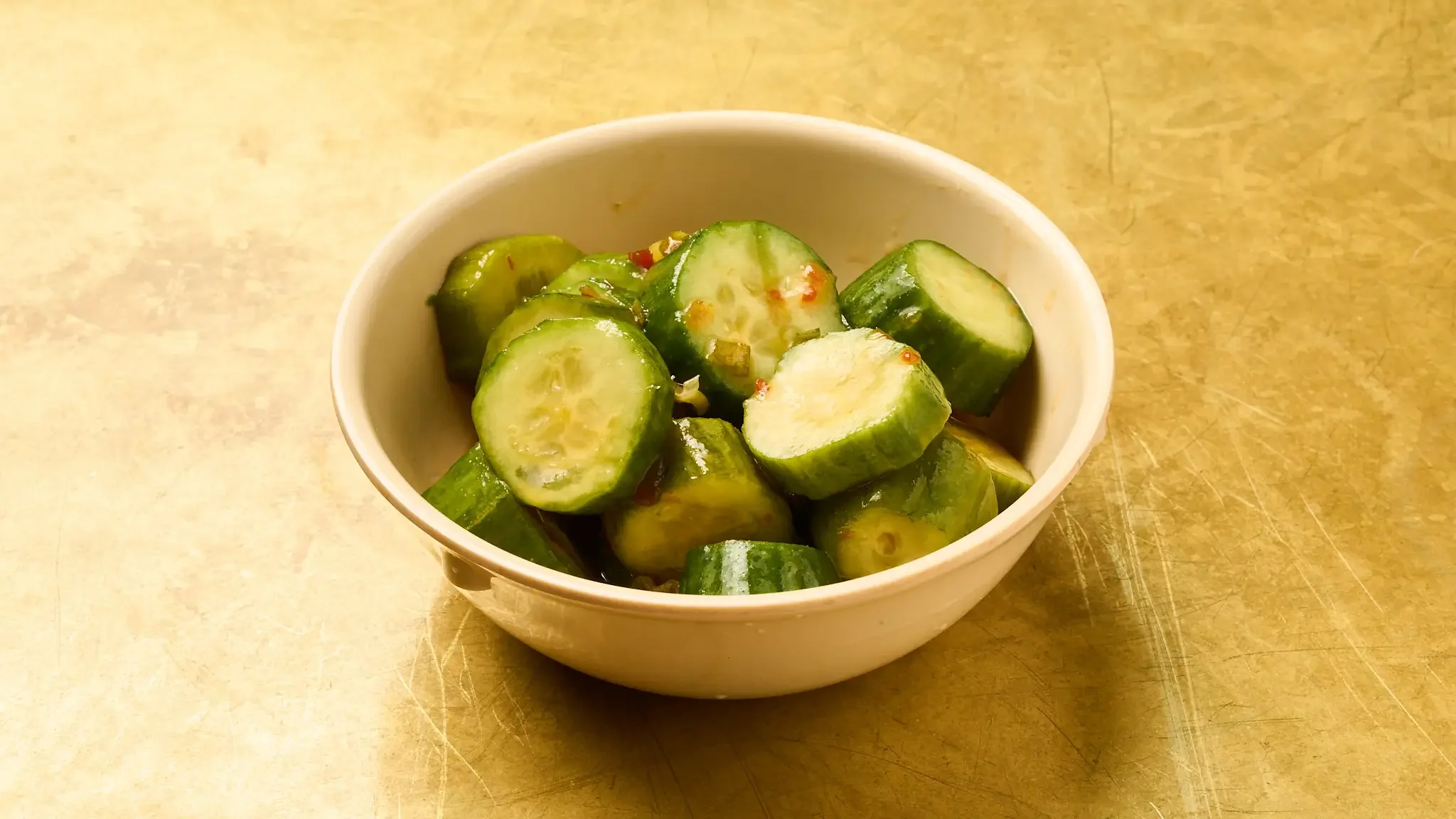 Marinated Cucumbers