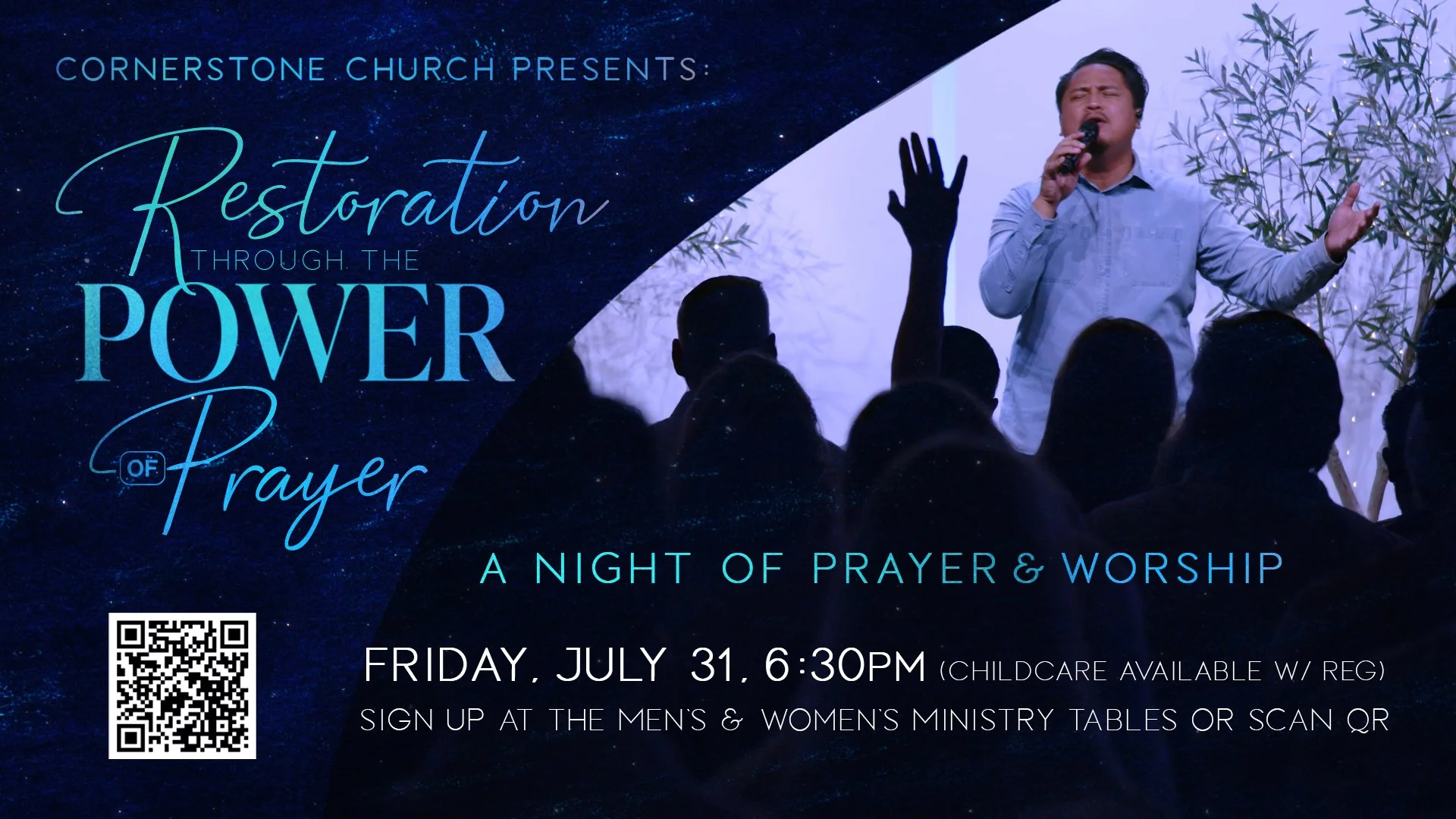 Prayer Worship flyer