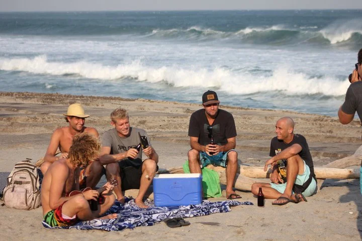 Salina Cruz surf landscape