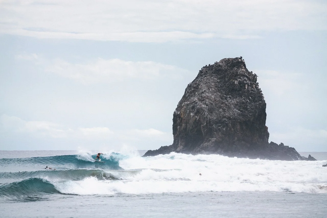 Surfing in Salina Cruz