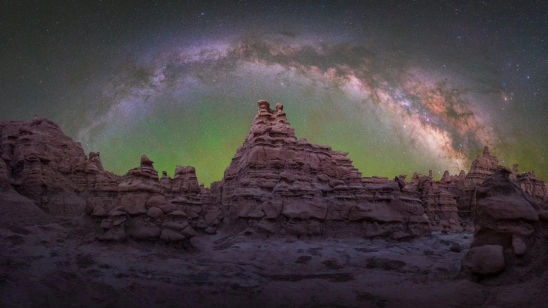 Milky Way landscape by Dylan Knight