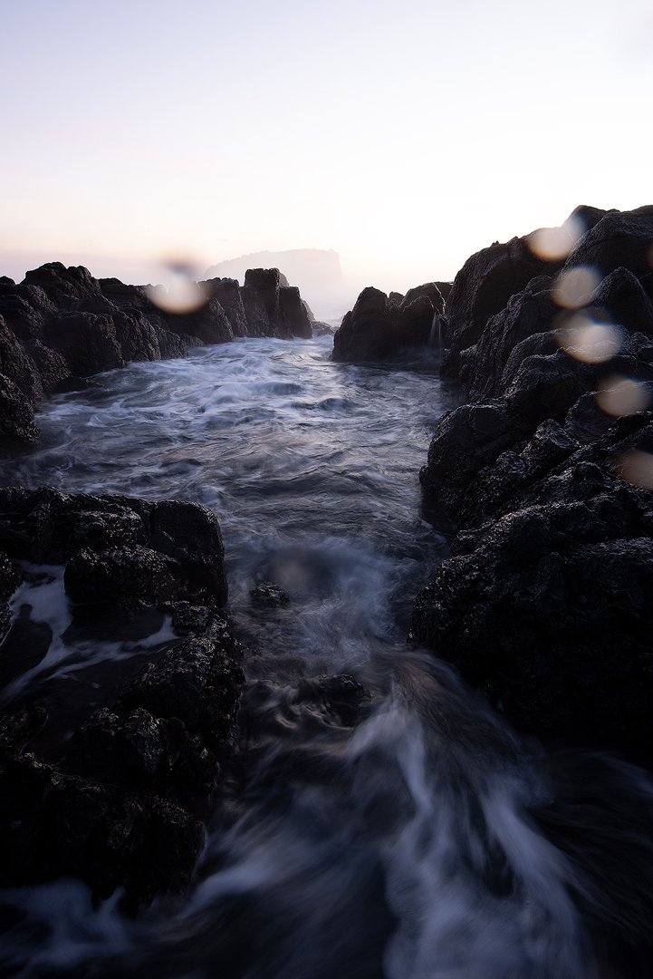 Before edit: Minnimurra focal blend image (flat tones and contrast)