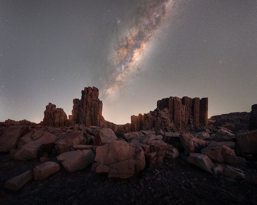 Bombo NSW Milky Way twilight blend