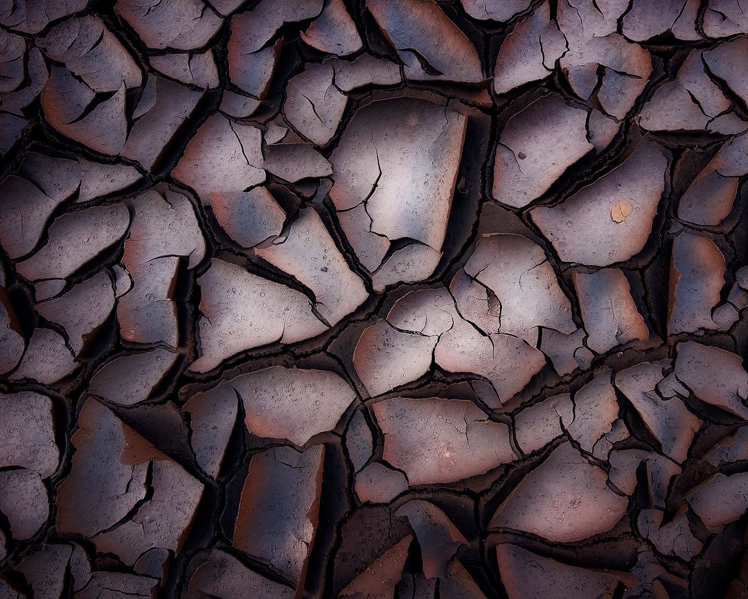 After edit: Mud Factory Butte image (enhanced tones, colour and clarity)