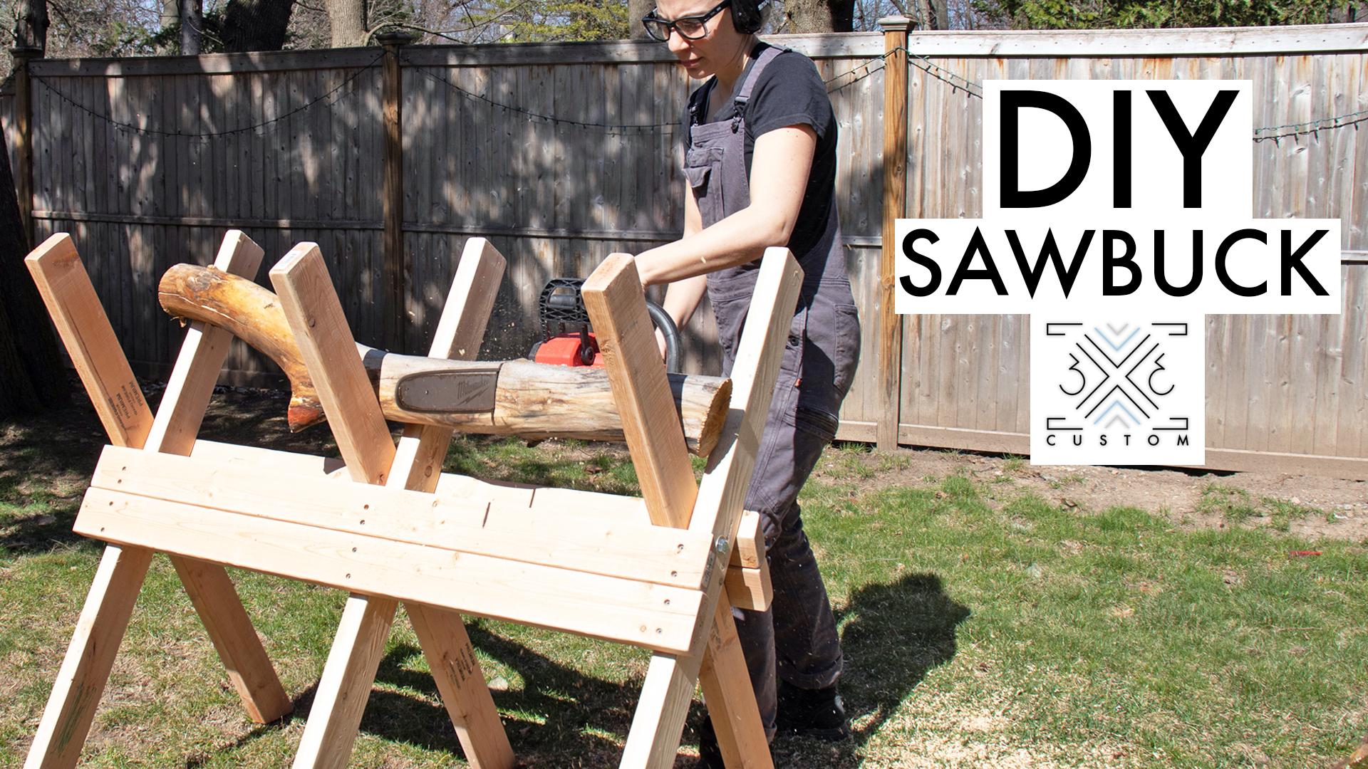 DIY Sawbuck.