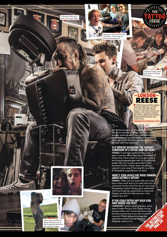 Kerrang Magazine Feature