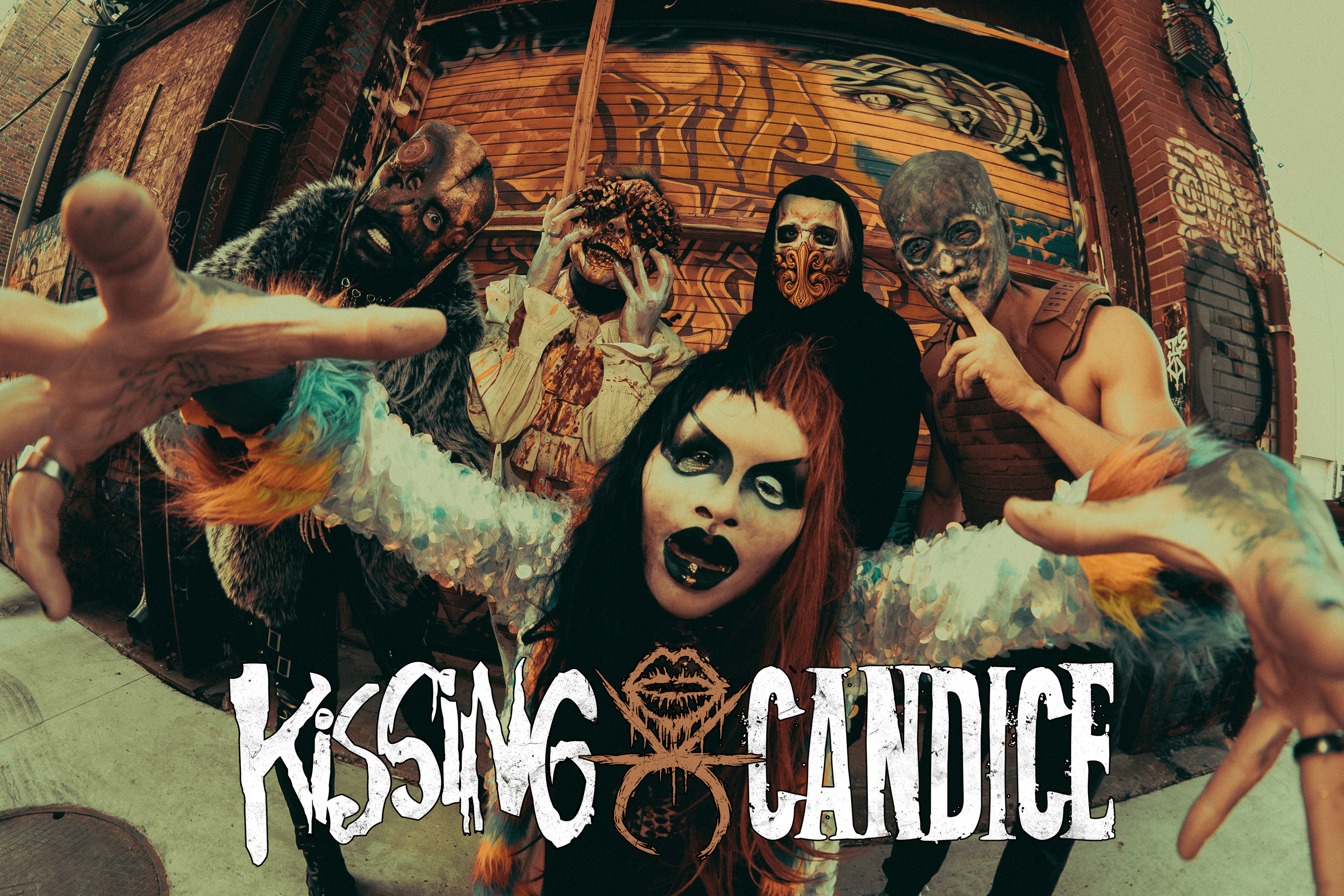 Kissing Candice official 2026 band promotional photo