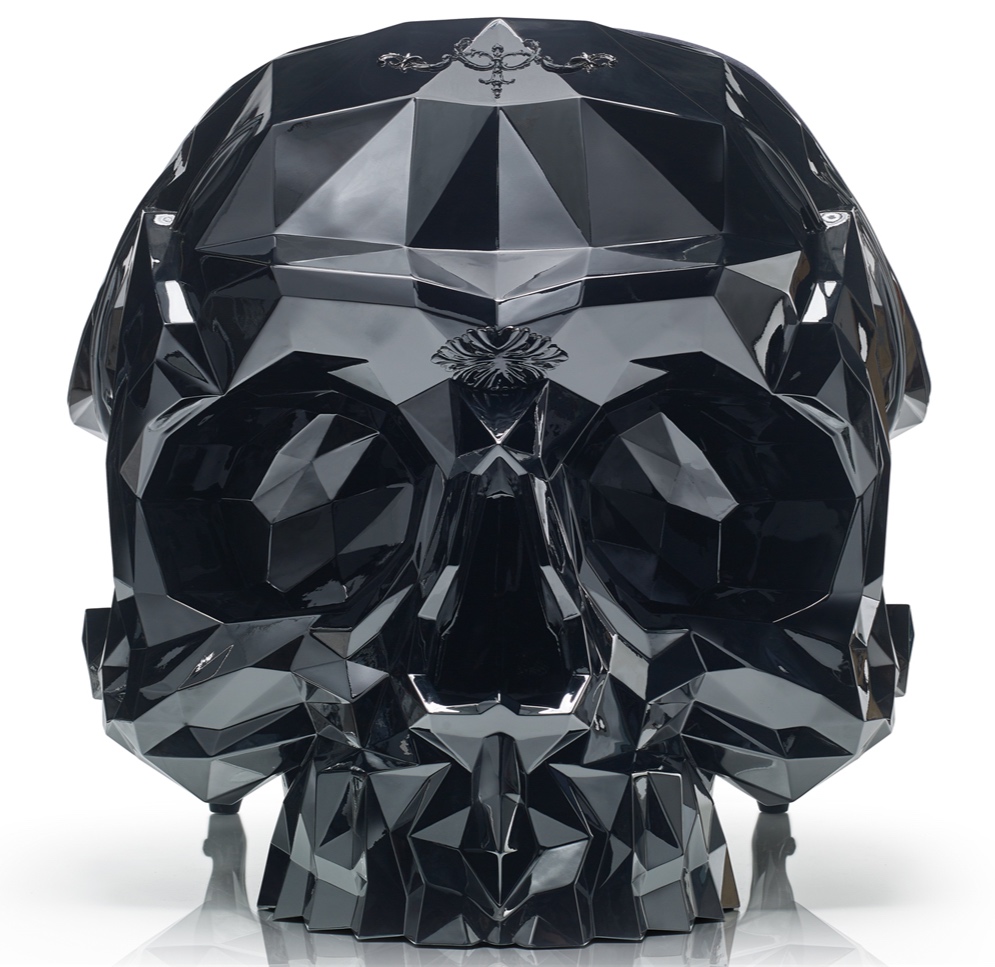 Harow Skull Armchair - Black All Black | All Things Black.