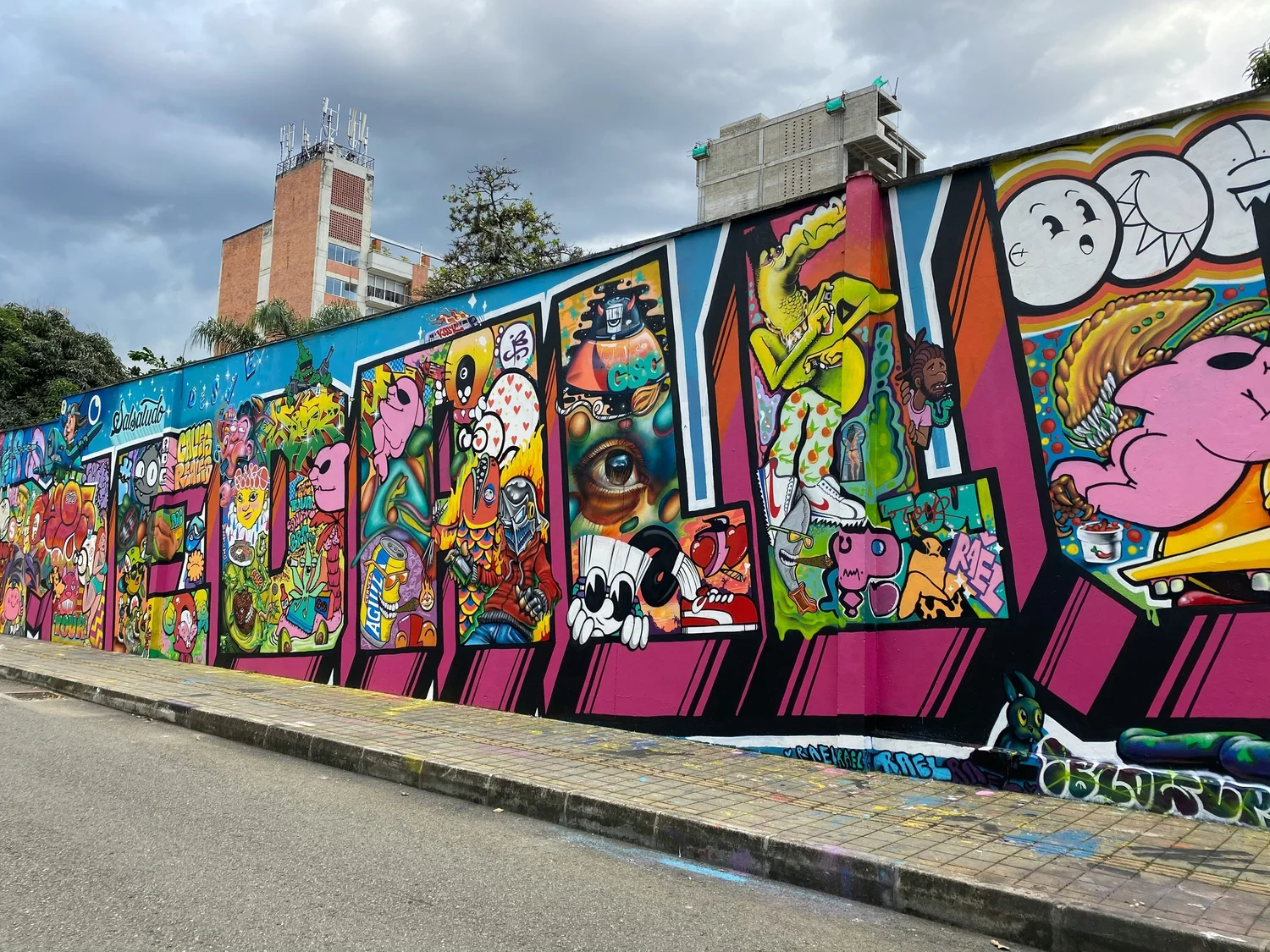 Street art in Medellín