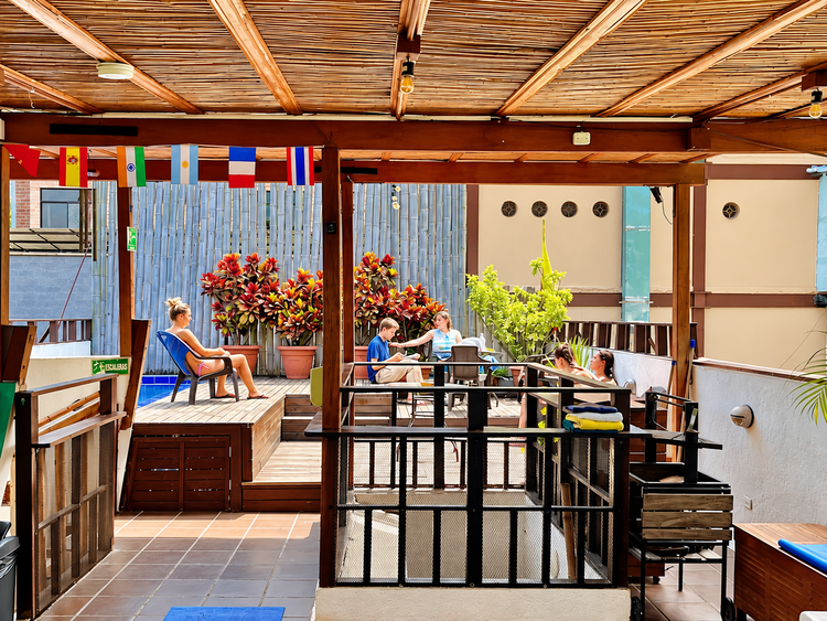Spaces at Casa Kiwi Hostal