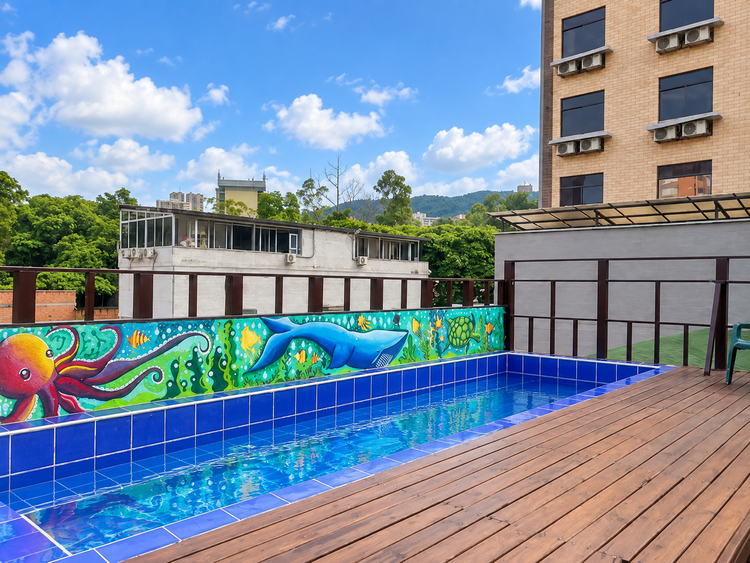 Spaces at Casa Kiwi Hostal