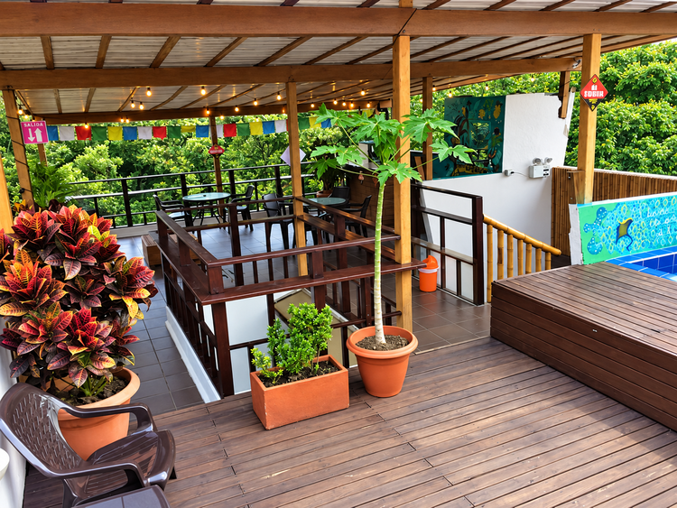 Spaces at Casa Kiwi Hostal