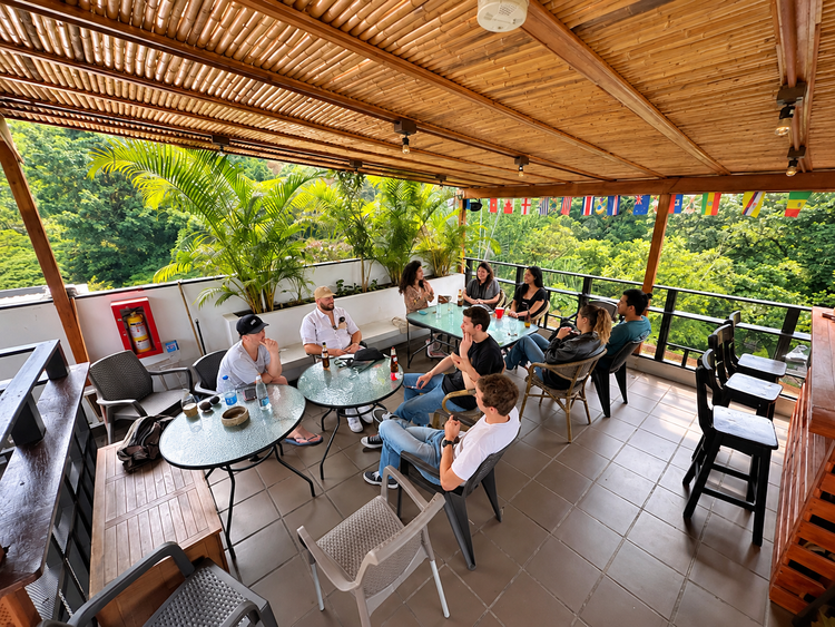 Spaces at Casa Kiwi Hostal
