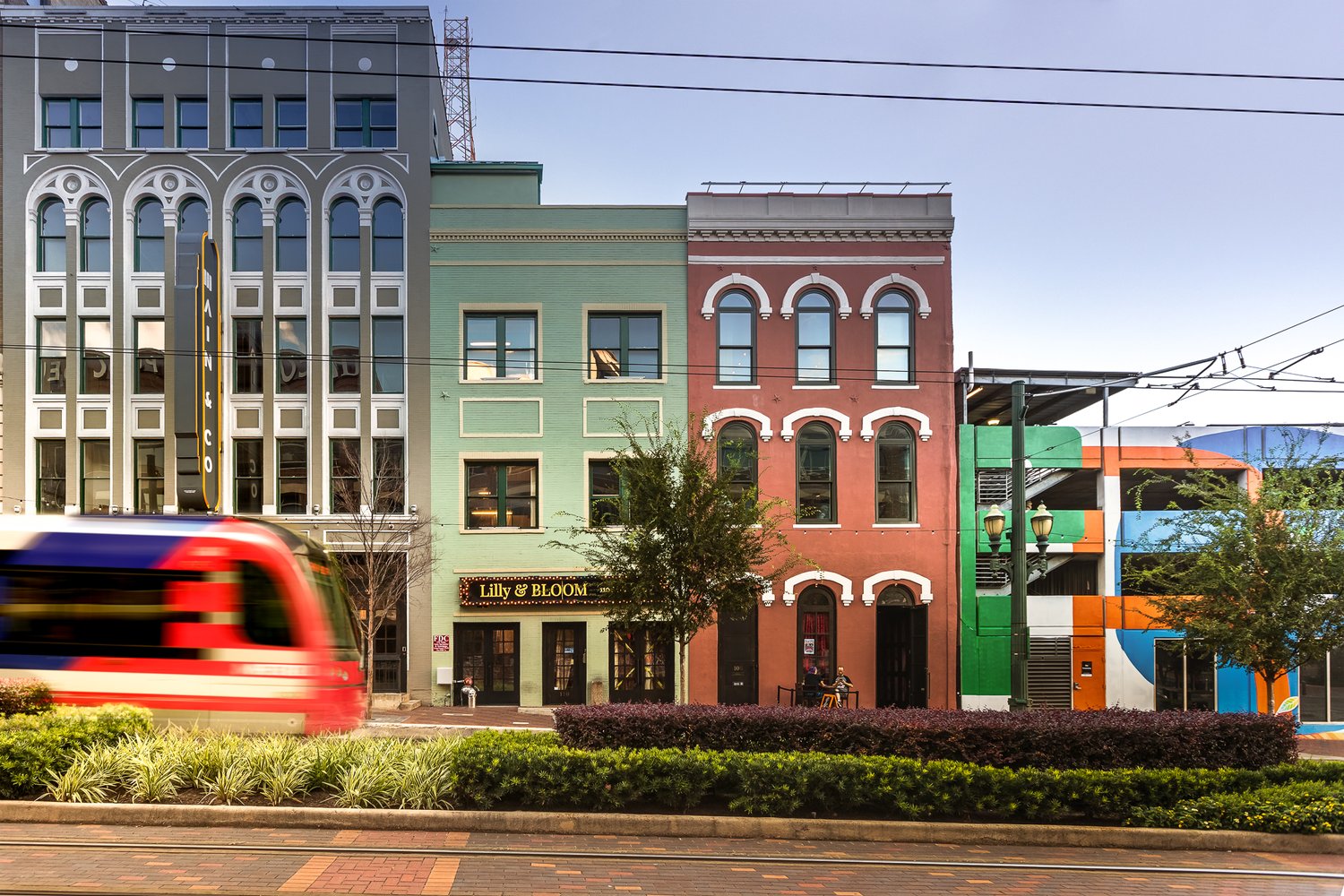 Main & Co along Main Street