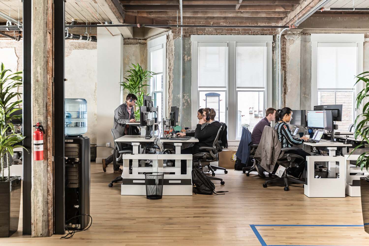 Office interior at Main & Co
