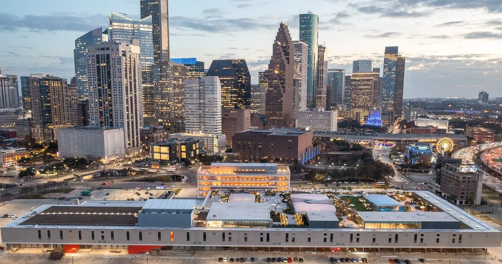 POST Houston and its rooftop park