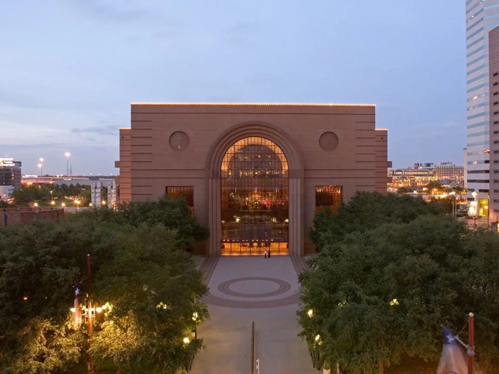 Wortham Theater Center in downtown Houston