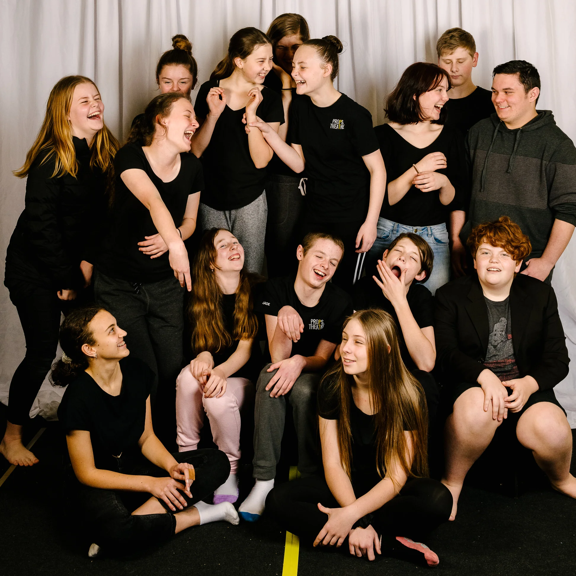 Stage Three drama class for ages 13 to 16 at Props Theatre