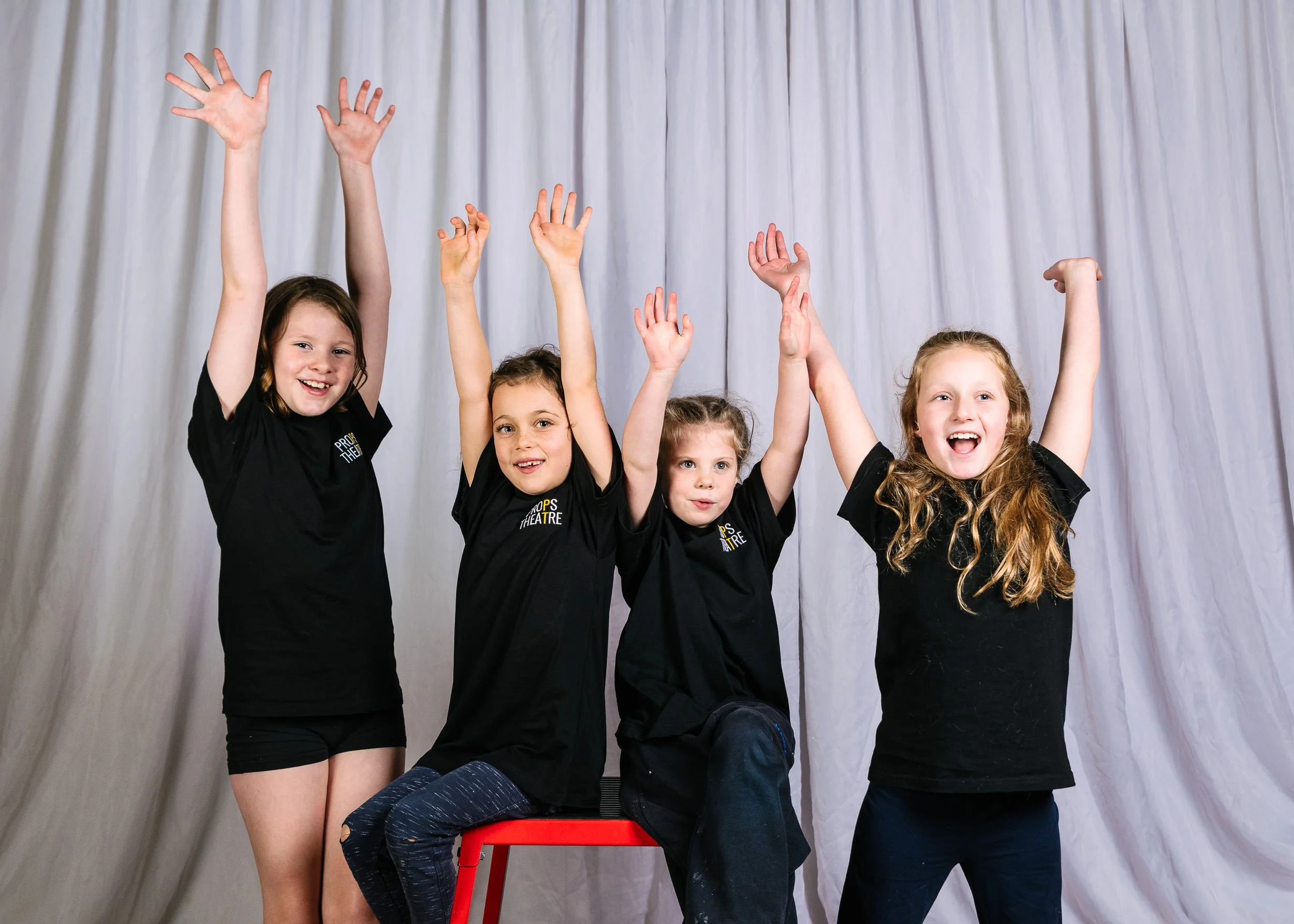 Stage One drama class for ages 5 to 9 at Props Theatre
