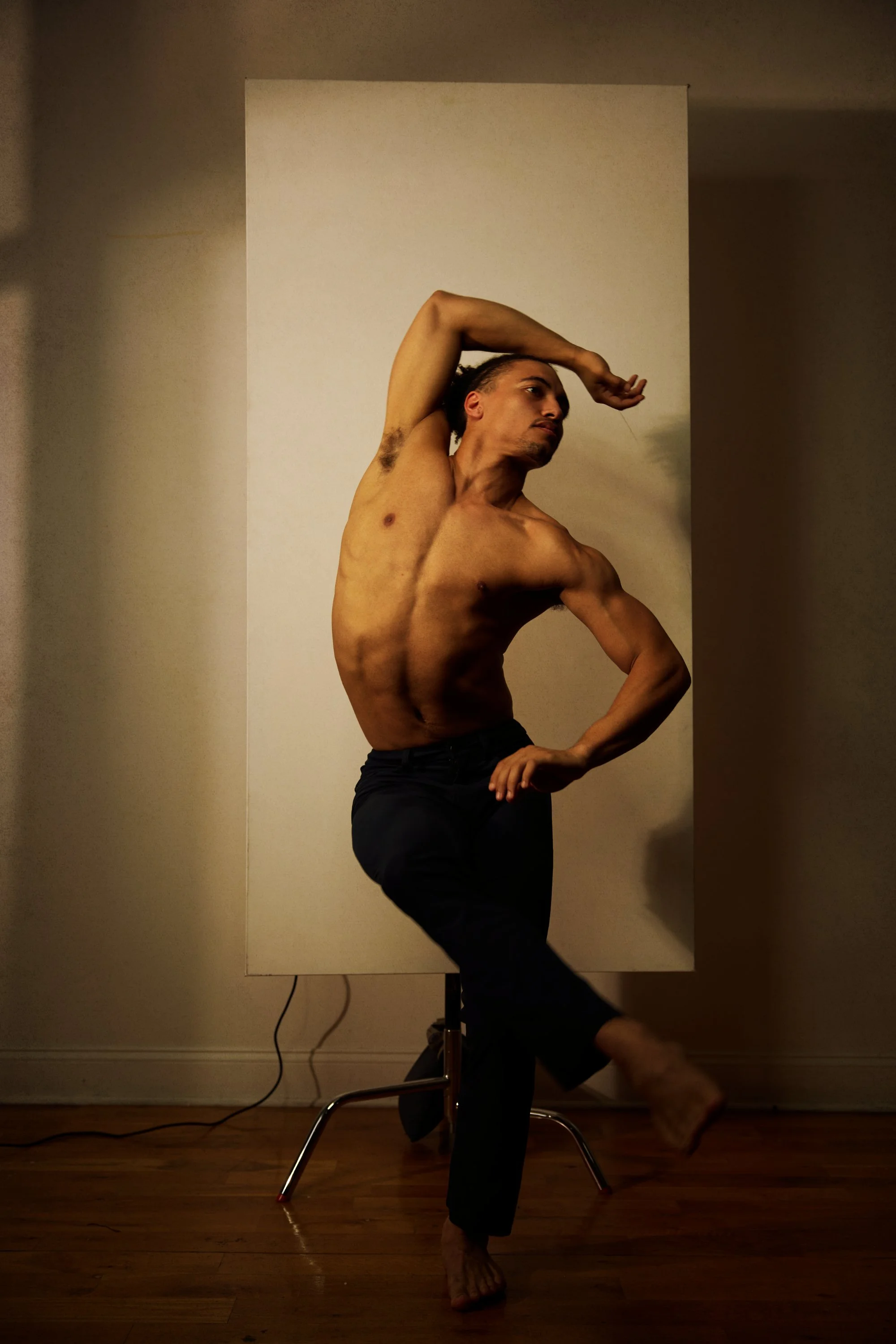 Dance portrait captured on location in New York City