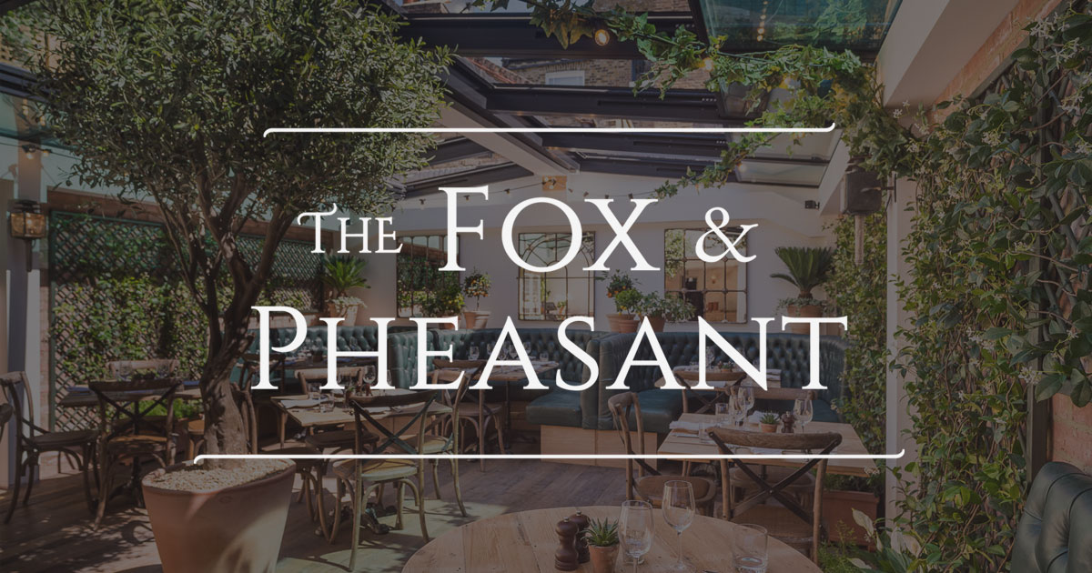 Inside The Fox and Pheasant