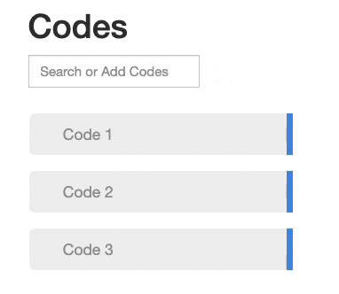 Inductive Coding with Nesting