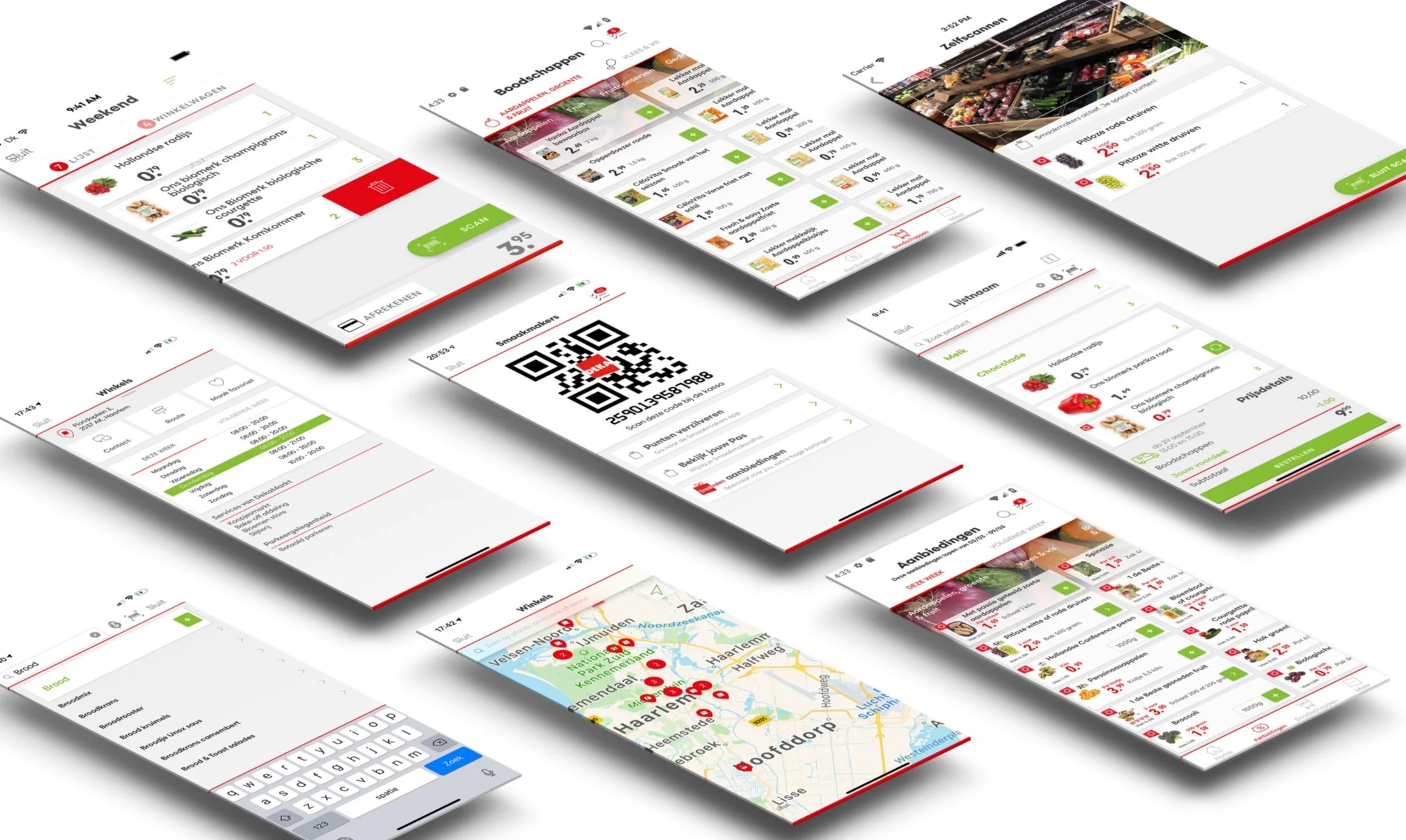 The Right Product - Wireframes