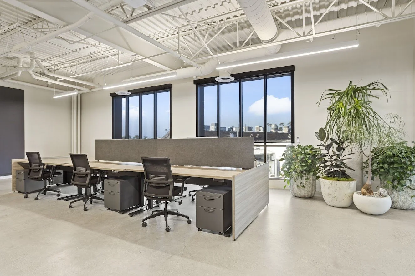 Completed office interior project by Source