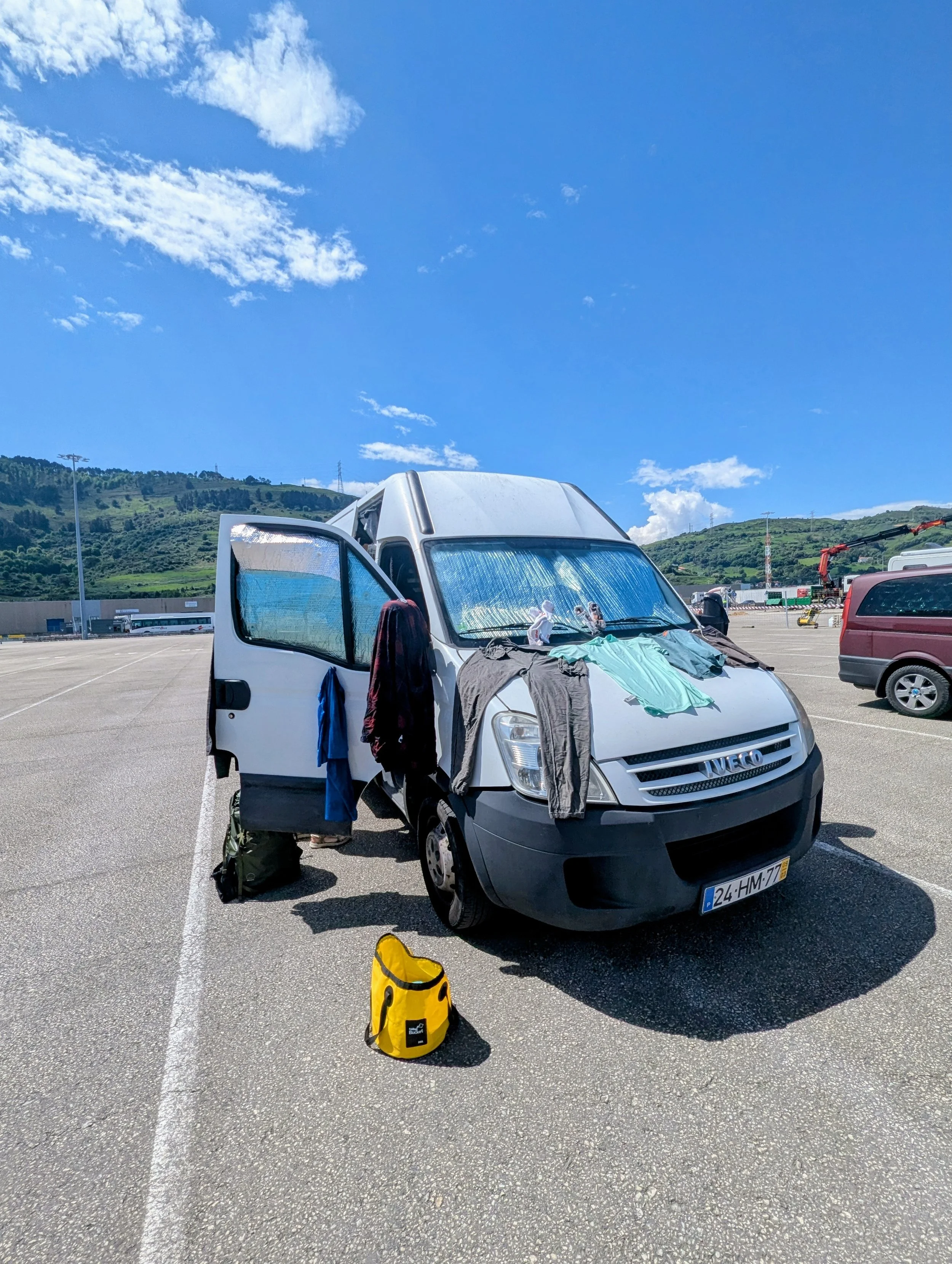 Druss the Legend parked in Portugal