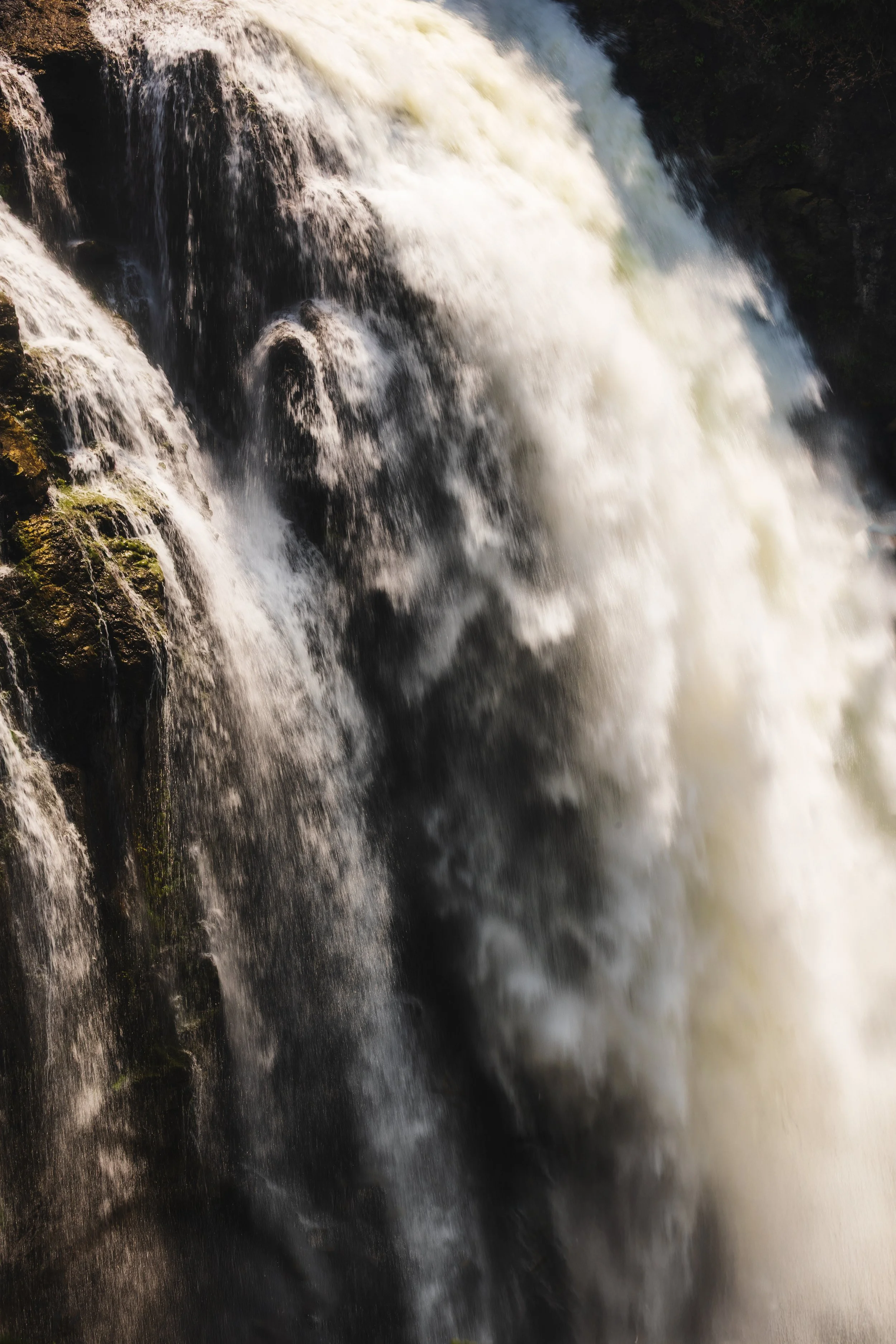 Victoria Falls cascade detail