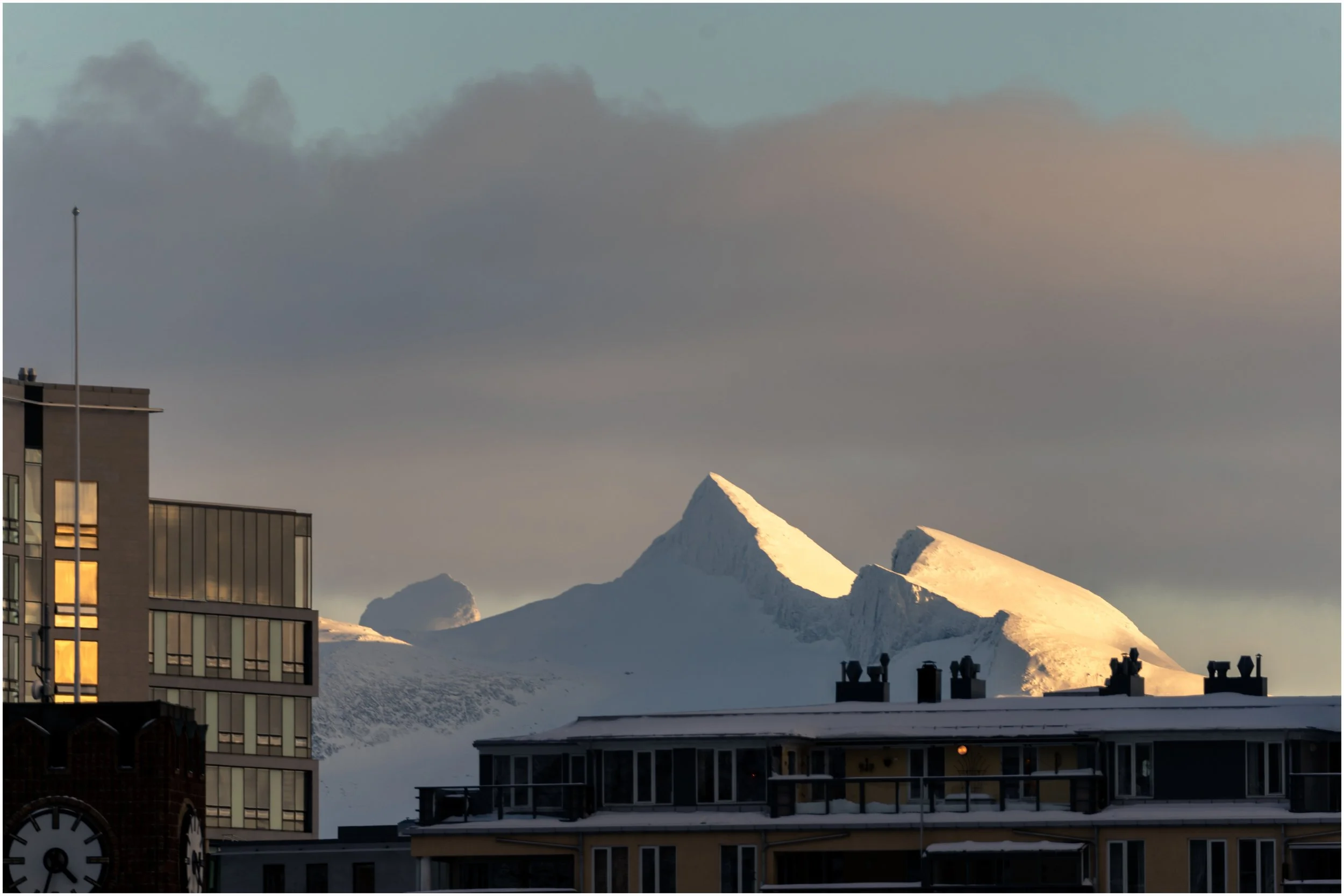Ferry journey through Lofoten